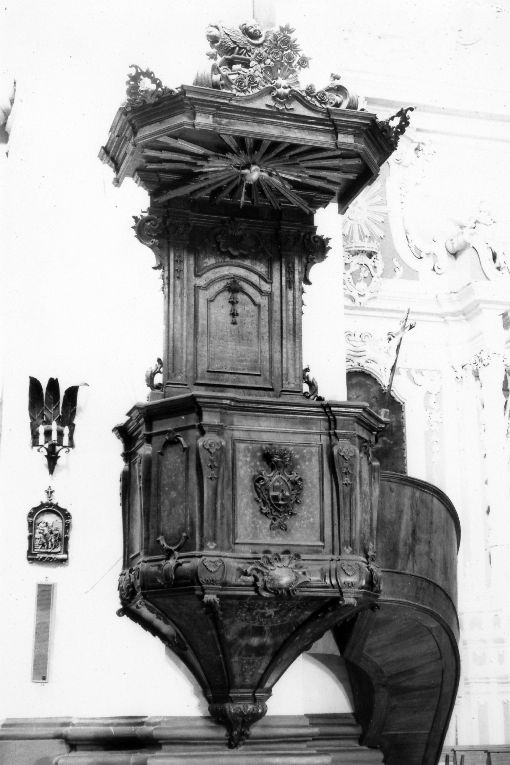 pulpito di Monteanni Raffaele (sec. XVIII)