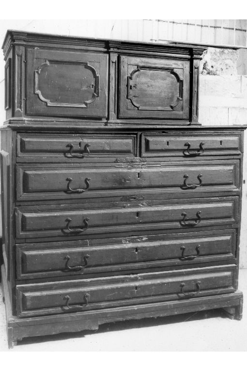 cassapanca - manifattura salentina (sec. XVIII)