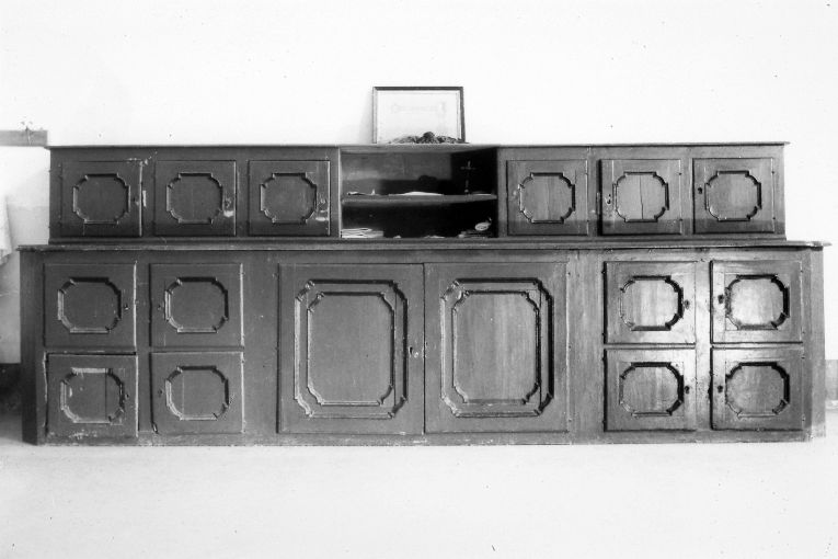 cassapanca - manifattura salentina (sec. XVIII)