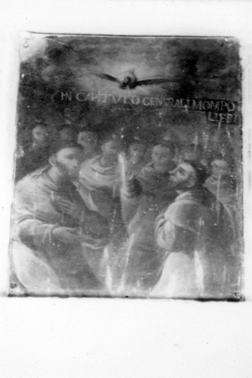 Discesa dello Spirito Santo sui frati domenicani (dipinto) - ambito salentino (sec. XVII)