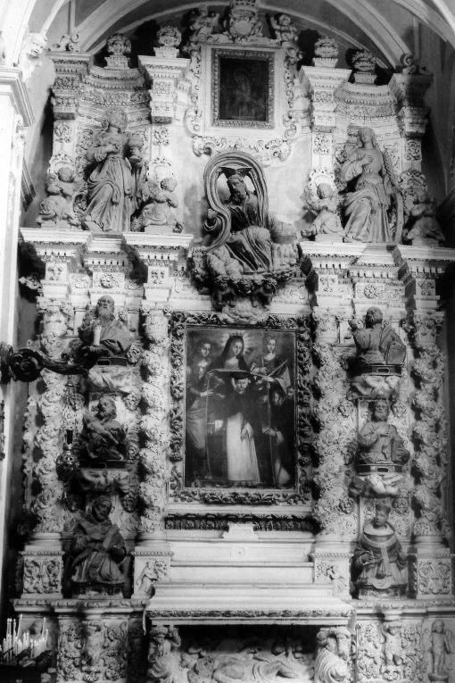 altare - ambito salentino (metà sec. XVIII)