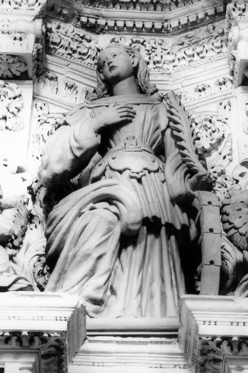 Santa Caterina d'Alessandria (statua) - ambito salentino (sec. XVIII)