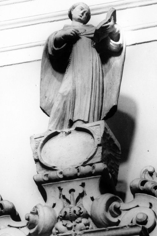 San Tommaso d'Aquino (statua) di Saraceno Costantino (attribuito), Saraceno Giovanni (attribuito) (sec. XVIII)