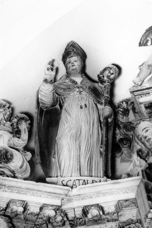 San Cataldo (statua) di Saraceno Costantino (attribuito), Saraceno Giovanni (attribuito) (sec. XVIII)