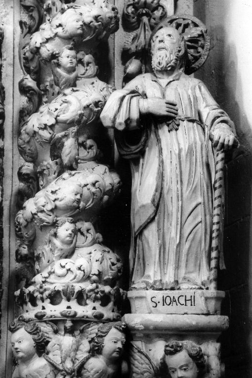 San Gioacchino (statua) di Saraceno Costantino (attribuito), Saraceno Giovanni (attribuito) (sec. XVIII)