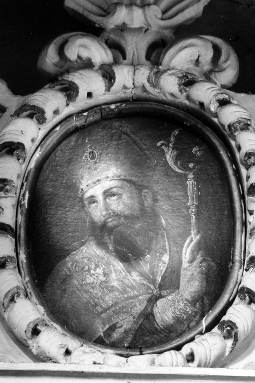 Sant'Oronzo vescovo (dipinto) di Coppola Giovanni Andrea (attribuito) (seconda metà sec. XVII)