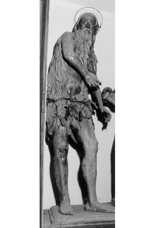 Sant'Onofrio (statua, opera isolata) - ambito napoletano (secc. XVII/ XVIII)
