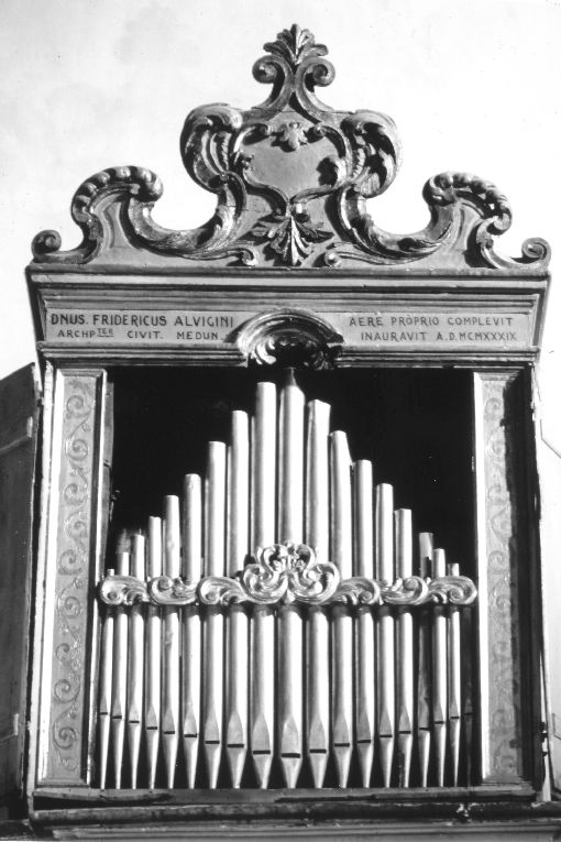 cassa d'organo - bottega Italia meridionale (sec. XVIII)