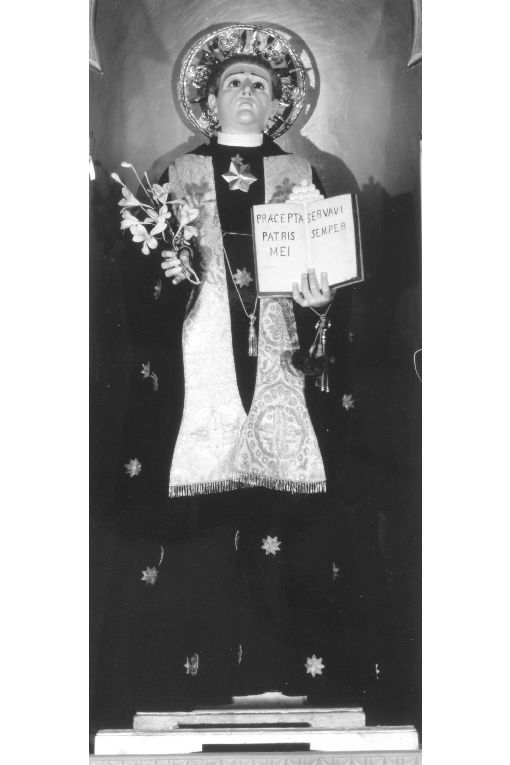 San Nicola da Tolentino (statua) - ambito Italia meridionale (seconda metà sec. XIX)