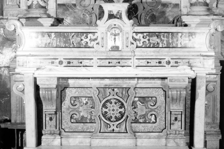 altare, opera isolata - ambito napoletano (sec. XIX)