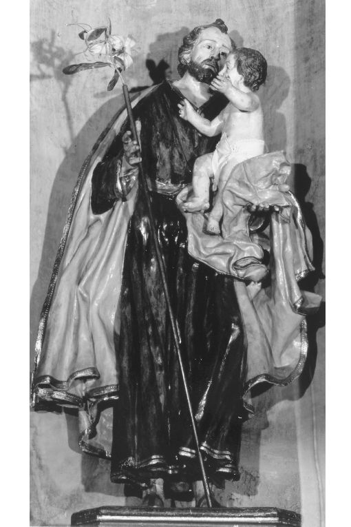 San Giuseppe (statua, opera isolata) - ambito napoletano (seconda metà sec. XVIII)