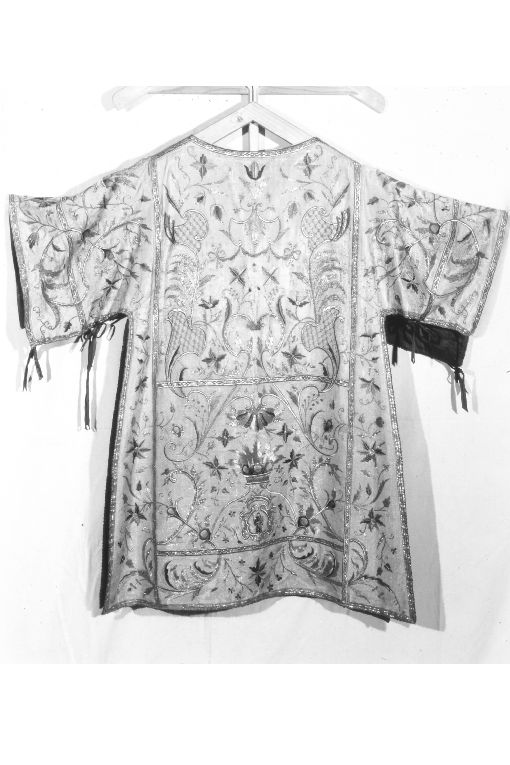 dalmatica, elemento d'insieme - manifattura Italia meridionale (sec. XIX)