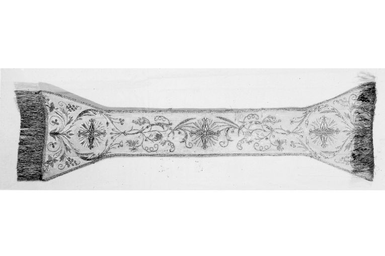 manipolo, elemento d'insieme - manifattura Italia meridionale (prima metà sec. XIX)