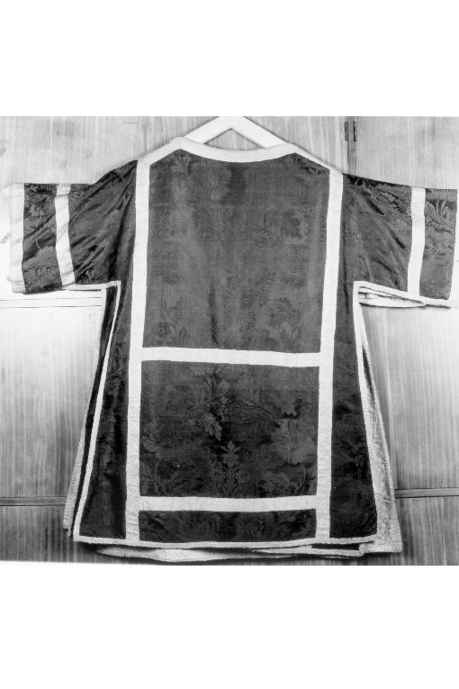 dalmatica, elemento d'insieme - manifattura Italia meridionale (seconda metà sec. XIX)