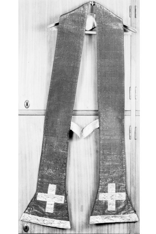 stola, elemento d'insieme - manifattura Italia meridionale (secc. XVIII/ XIX)