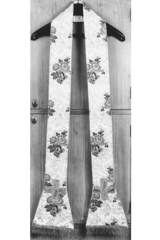 stola, elemento d'insieme - manifattura Italia meridionale (seconda metà sec. XIX)