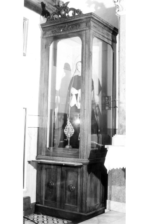 teca, opera isolata - produzione pugliese (primo quarto sec. XX)