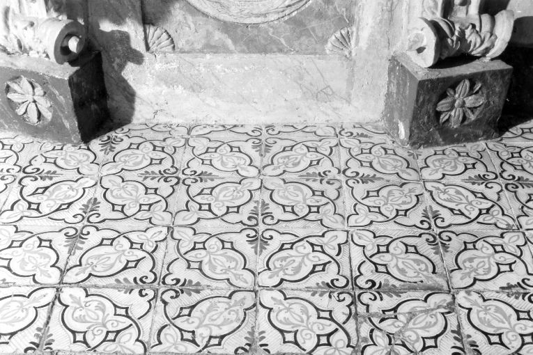 pavimento, opera isolata - ambito napoletano (sec. XVIII)