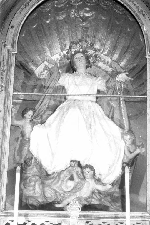 Madonna Assunta (statua, opera isolata) - ambito veneto (?) (ultimo quarto sec. XVIII)