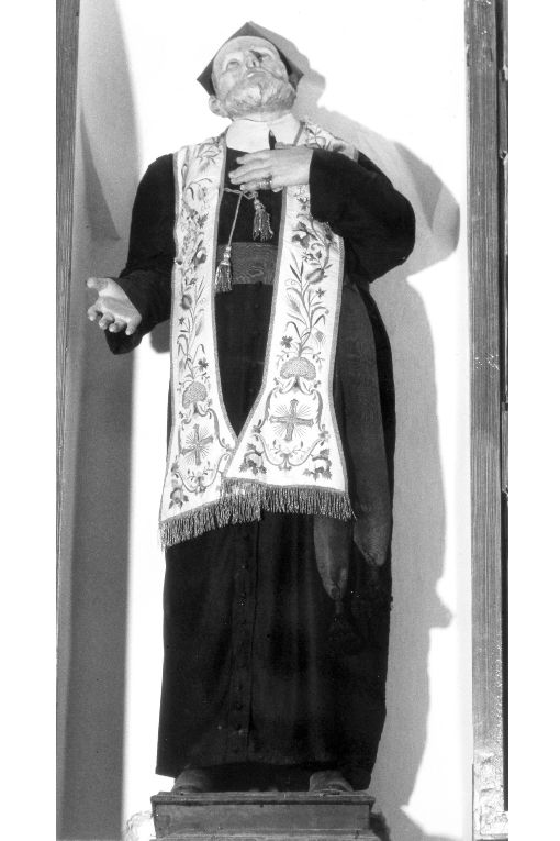 San Filippo Neri (statua, opera isolata) - produzione pugliese (sec. XVIII)