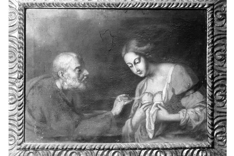 cornice di dipinto, serie - produzione pugliese (seconda metà sec. XVII)