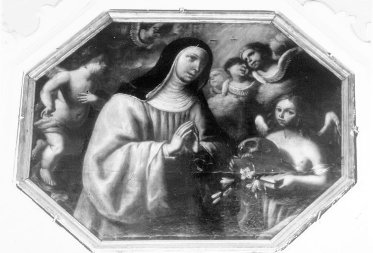 Santa Francesca Romana (dipinto) - ambito pugliese (secc. XVII/ XVIII)