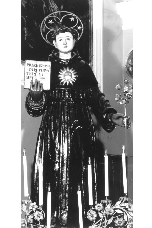 San Nicola da Tolentino (statua) - ambito Italia meridionale (sec. XVII)