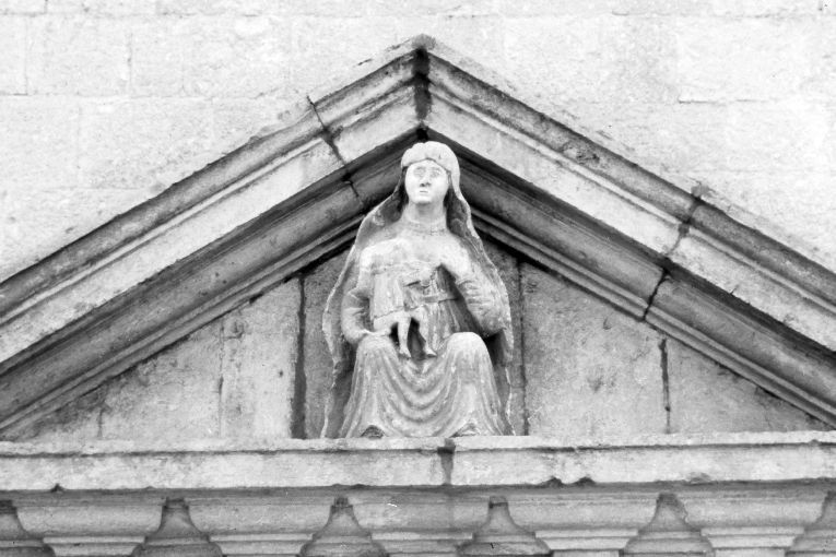 Madonna dello Spasimo, Madonna con Bambino (statua) - ambito pugliese (sec. XVII)