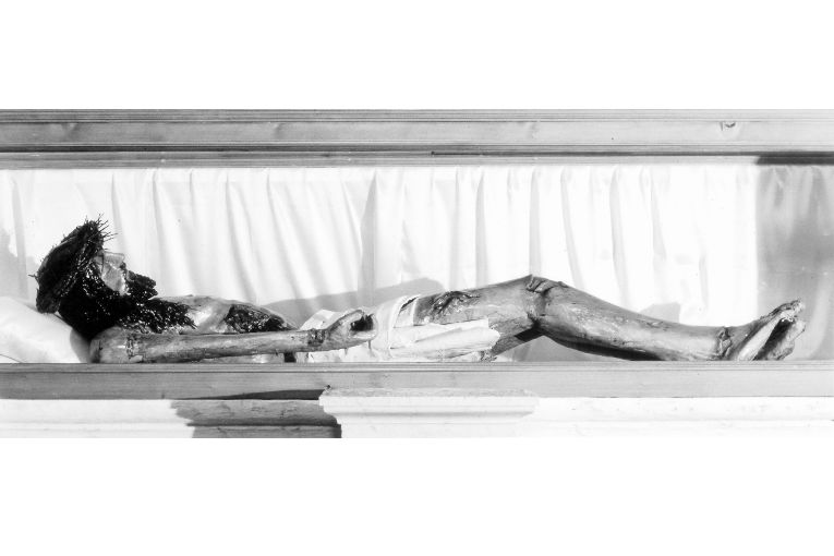 Cristo morto (statua) - ambito pugliese (sec. XIX)