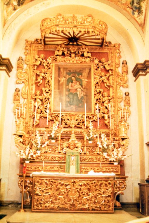 altare - ambito pugliese (sec. XVIII)