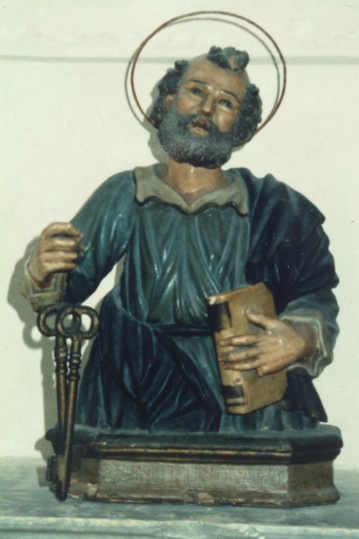 San Pietro (statua) - produzione pugliese (ultimo quarto sec. XVIII)
