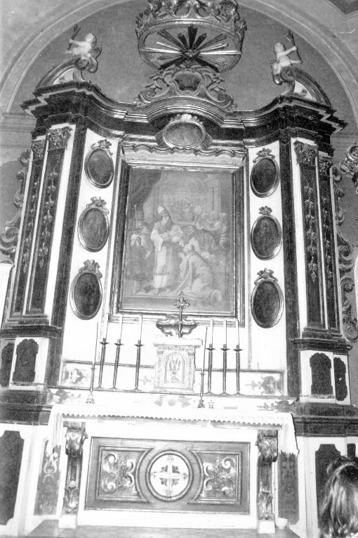 altare - produzione pugliese (ultimo quarto sec. XVIII)