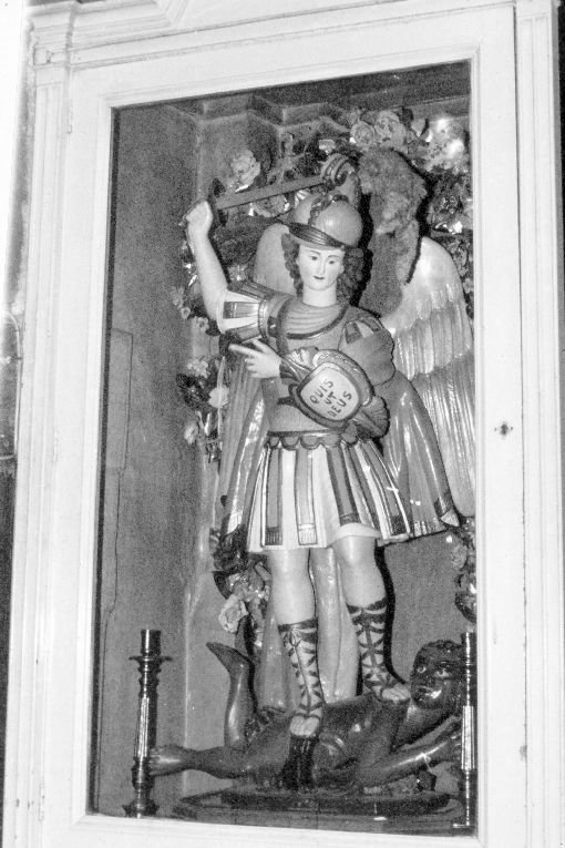 San Michele Arcangelo (statua) - produzione pugliese (sec. XIX)