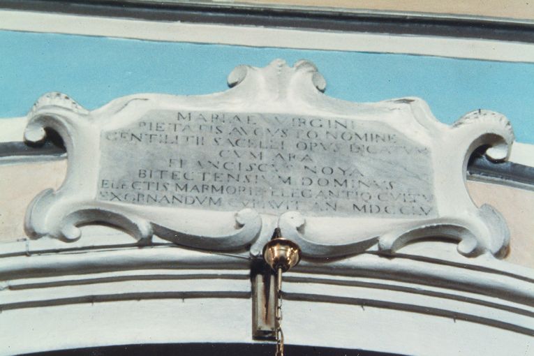 lastra - produzione pugliese (sec. XVIII)