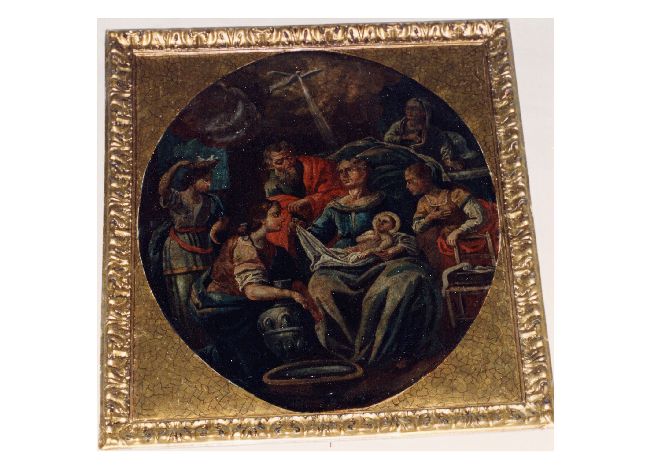 nascita di Maria Vergine (dipinto) di De Musso Saverio (attribuito) (metà sec. XVIII)