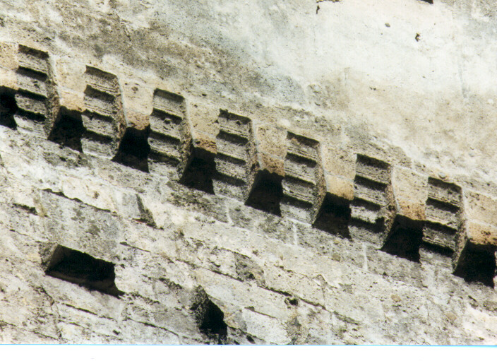 cornice architettonica - ambito salentino (sec. XV)