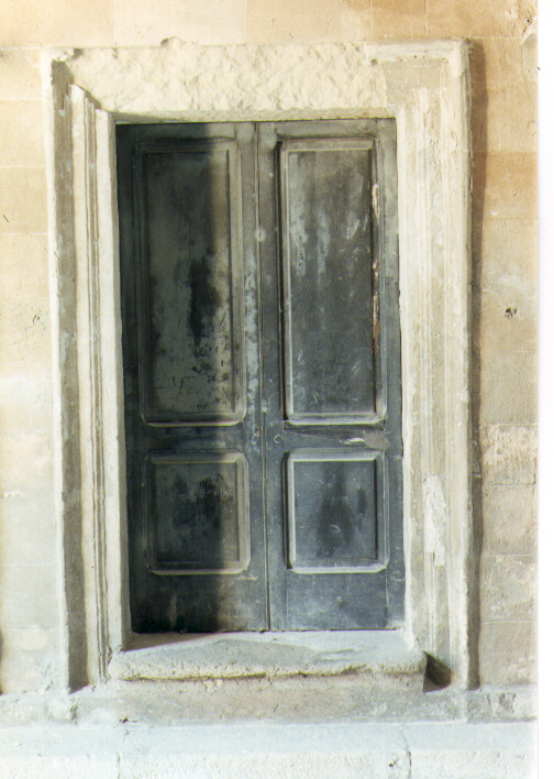 mostra di porta - ambito salentino (sec. XVIII)