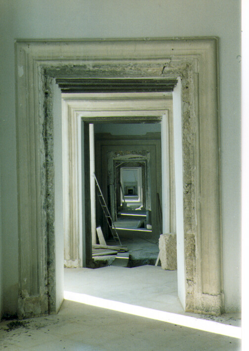 mostra di porta, serie - ambito salentino (sec. XVII)