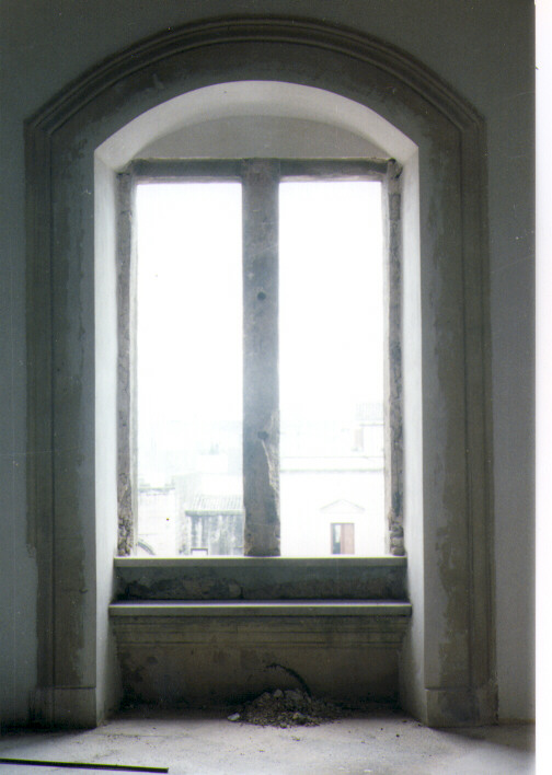 mostra di finestra, serie - ambito salentino (secondo quarto sec. XVIII)