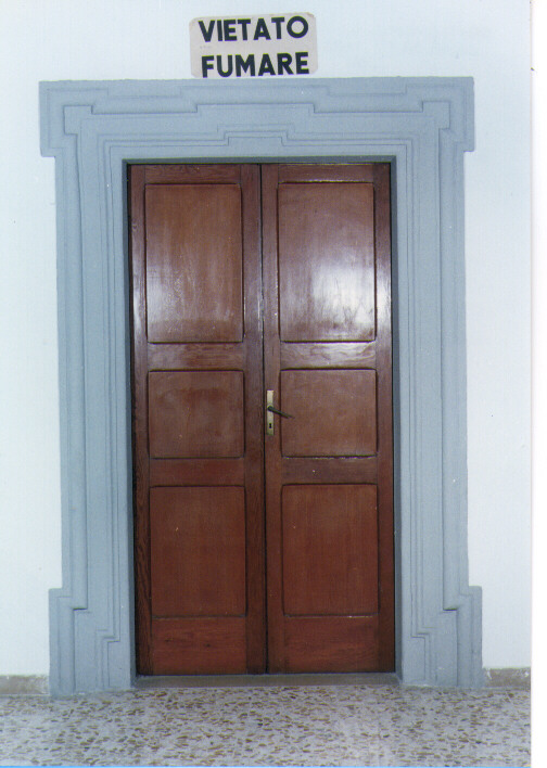 mostra di porta, serie - ambito salentino (sec. XVII)