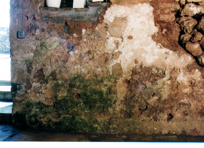 dipinto, frammento - ambito salentino (sec. XIV)