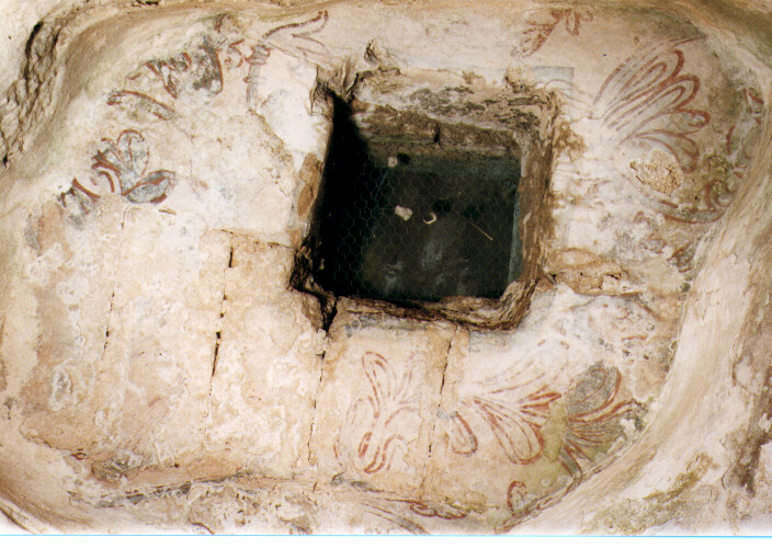 motivi decorativi vegetali (dipinto) - ambito salentino (sec. XVI)