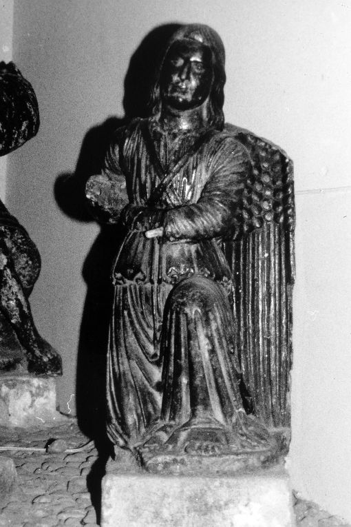 Angelo (statuetta di presepio, coppia) di Stefano da Putignano (sec. XVI)