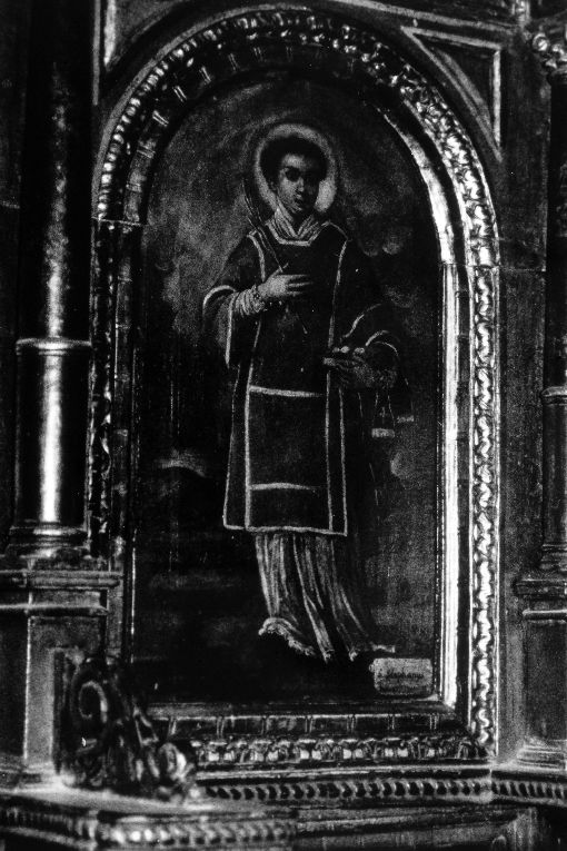 Santo Stefano (dipinto) di De Musso Giuseppe (sec. XVII)