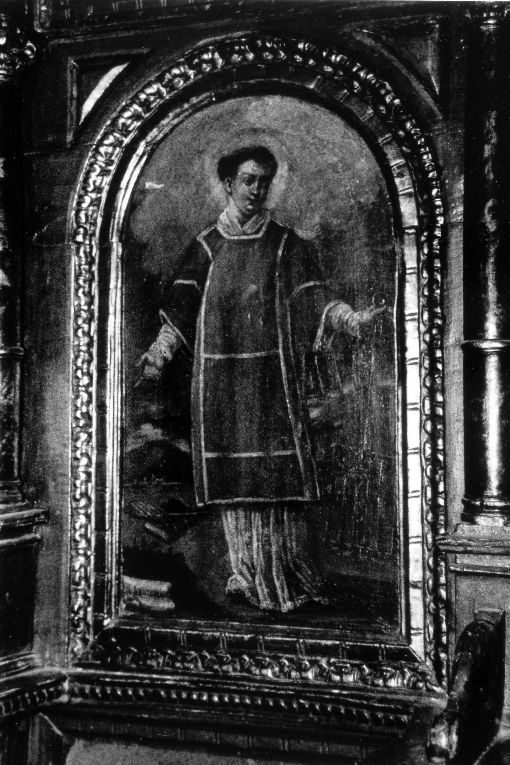 San Lorenzo martire (dipinto) di De Musso Giuseppe (sec. XVII)