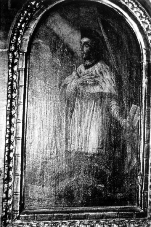 San Giovanni Nepomuceno (dipinto) di De Musso Giuseppe (sec. XVII)