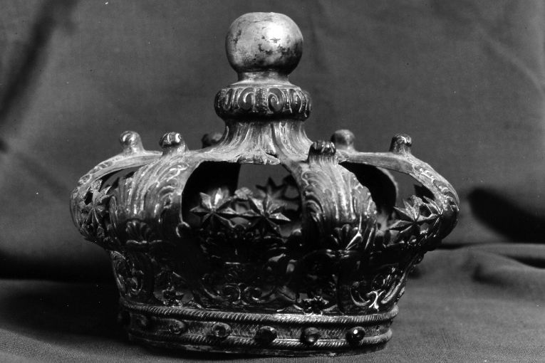 corona da statua - manifattura napoletana (sec. XIX)