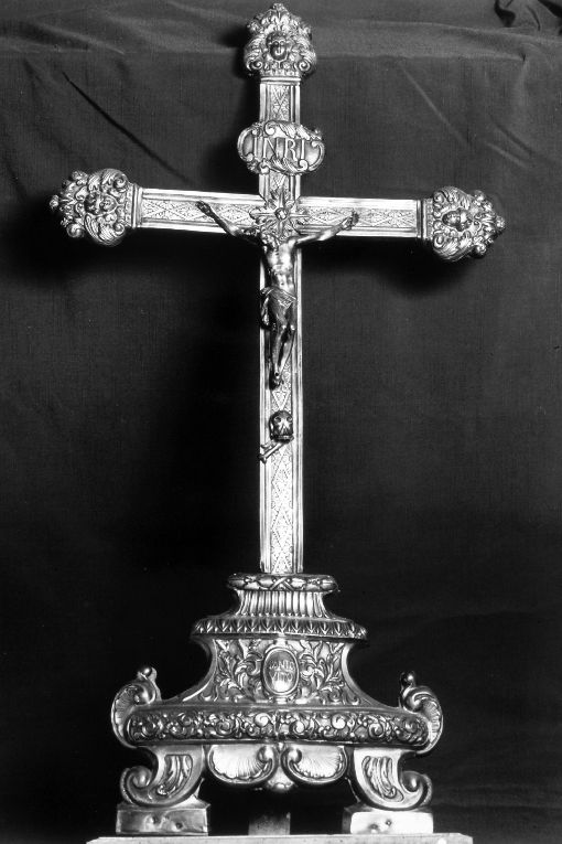 croce d'altare di Pane Gennaro (sec. XIX)