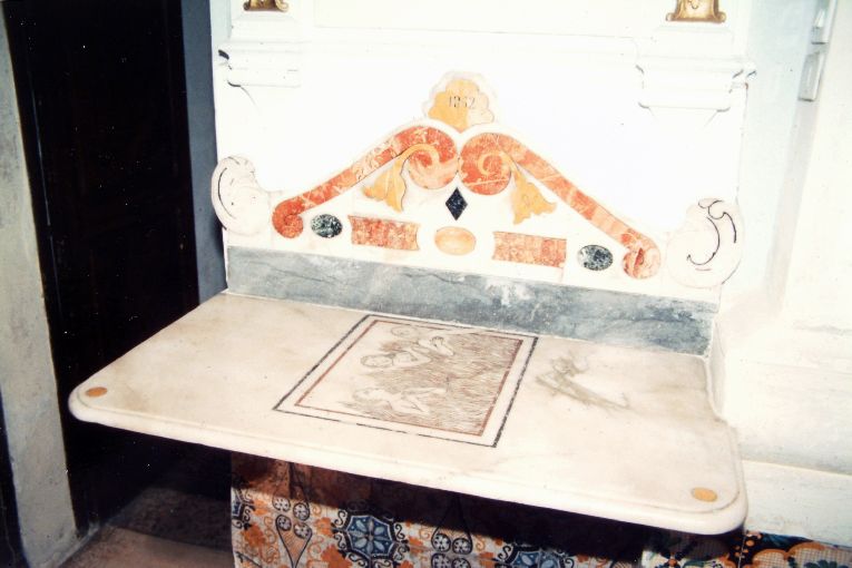 mensola - produzione pugliese (seconda metà sec. XIX)