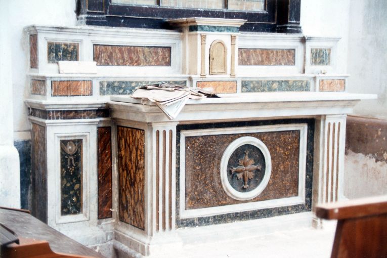 altare - produzione pugliese (secc. XIX/ XX)